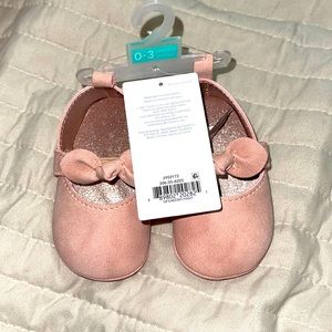 Cutie baby girl shoes 0-3 months